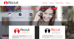 Desktop Screenshot of irecruitpartners.com